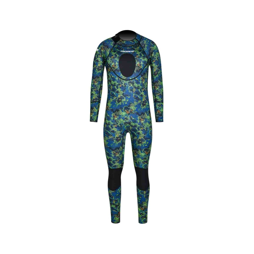 Fato Bluefin Hunter Flex 3MM Camuflado Azul M