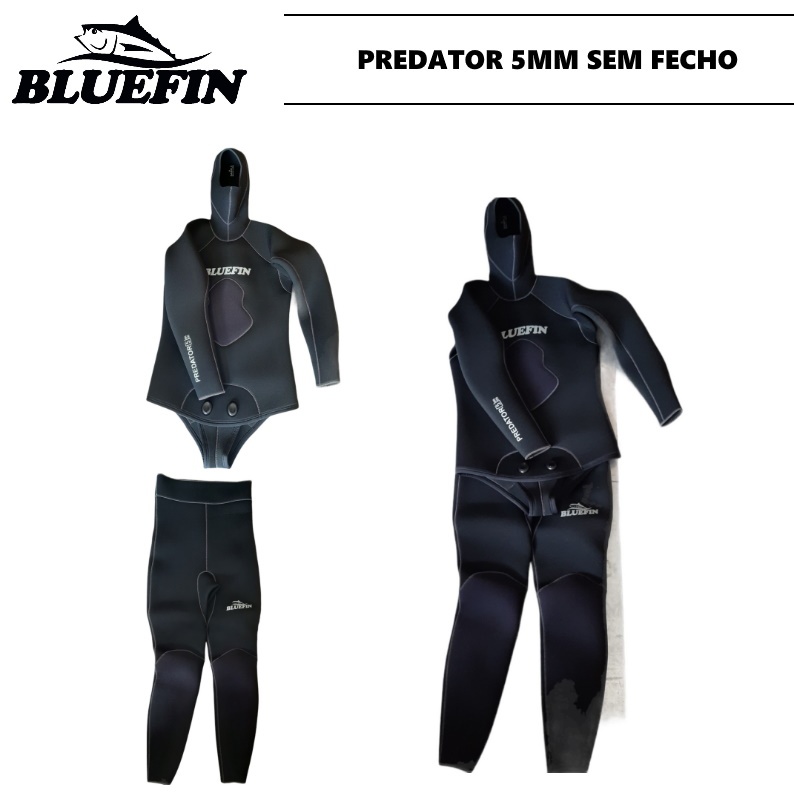 Fato Bluefin Predator 5MM Camuflado