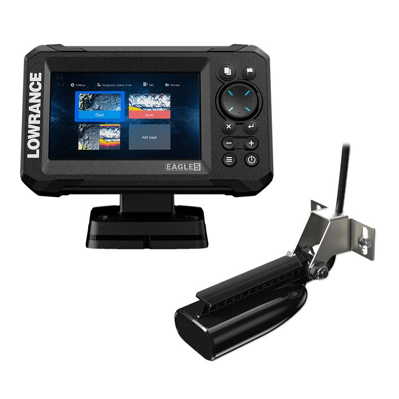 Lowrance EAGLE 5" Transdutor 50/200 HDI